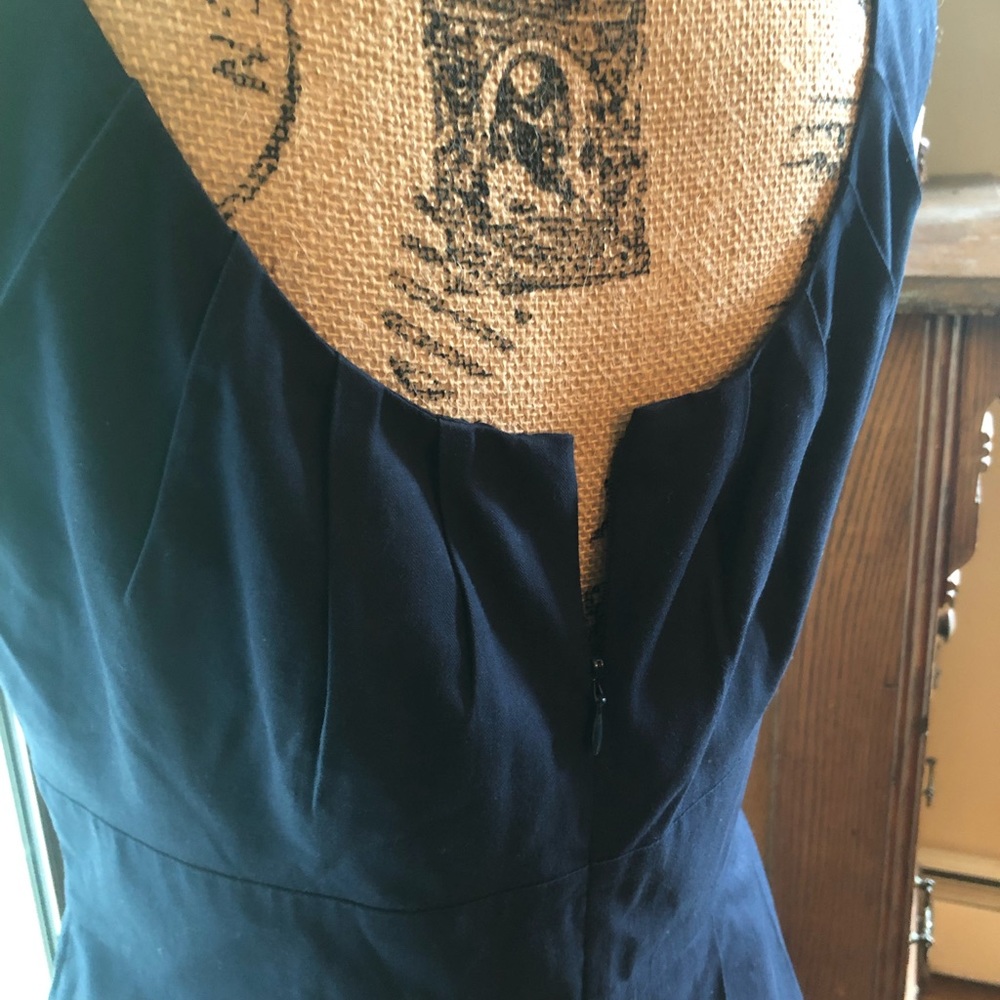 J Crew - Women’s dress.  Navy.  Size 10 - Picture 4 of 5
